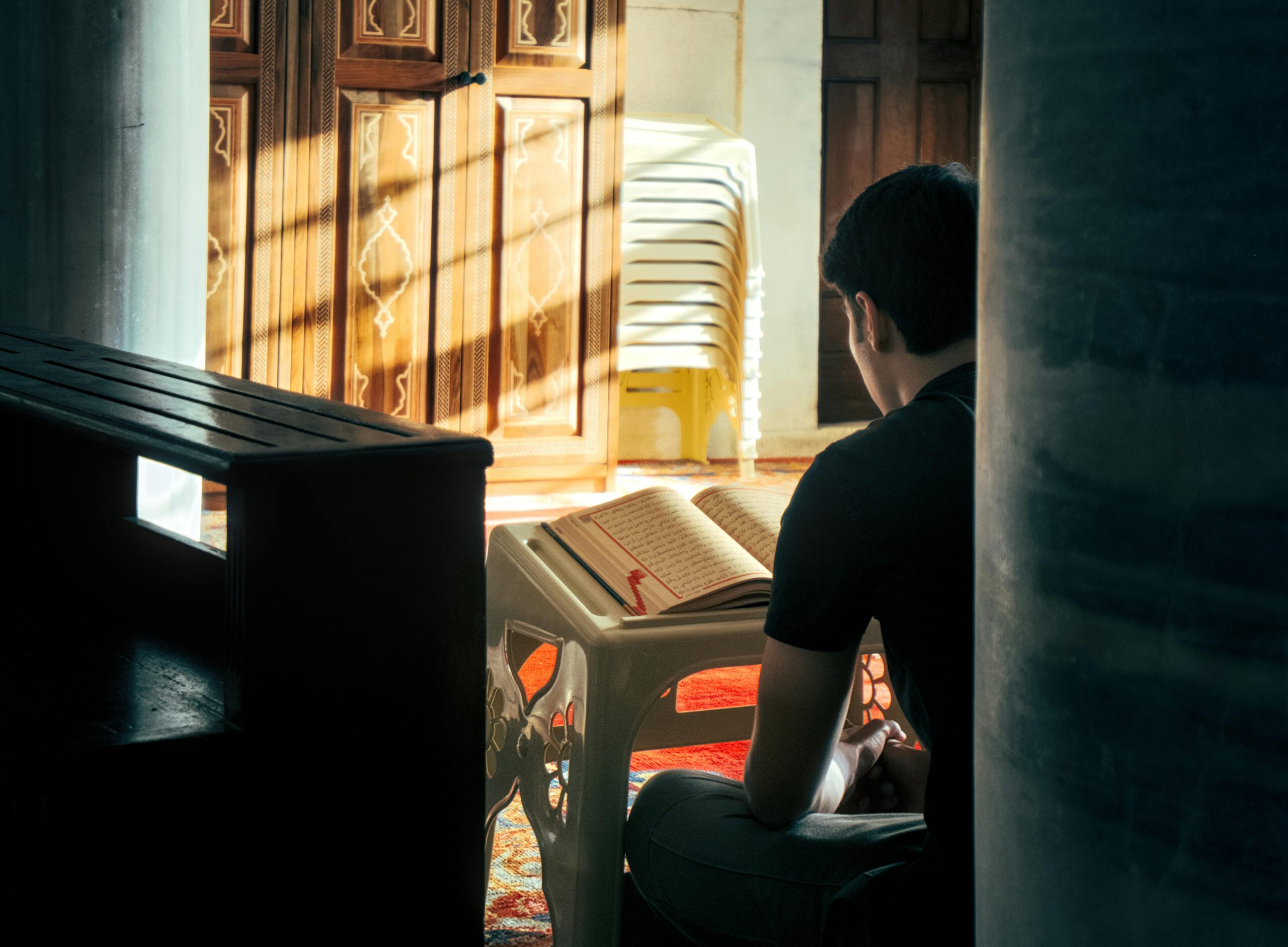 Free stock photo of afternoon sunlight, book, islamic